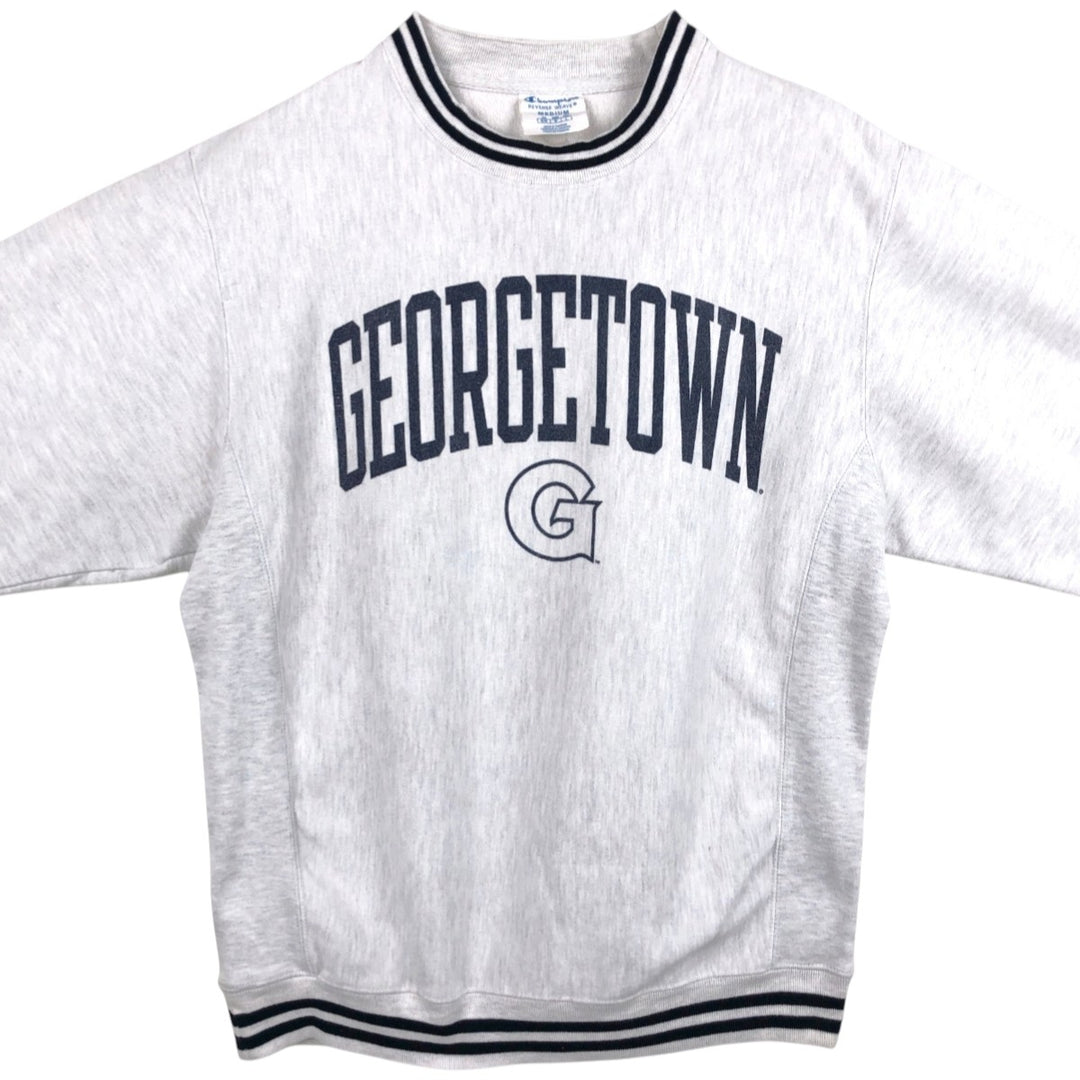 2000'S Champion Reverse Weave College Sweatshirt, Men's Size Medium unclear gray type Vintage Second Hand