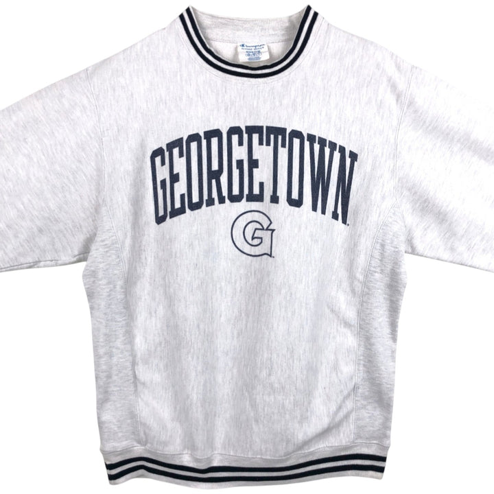 2000'S Champion Reverse Weave College Sweatshirt, Men's Size Medium unclear gray type Vintage Second Hand
