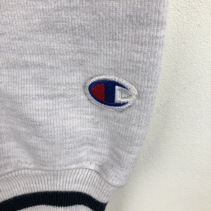 2000'S Champion Reverse Weave College Sweatshirt, Men's Size Medium unclear gray type Vintage Second Hand