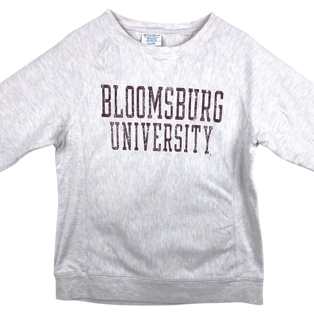2000'S Champion Reverse Weave College Sweatshirt, Men's Size Medium cotton gray type Vintage Second Hand