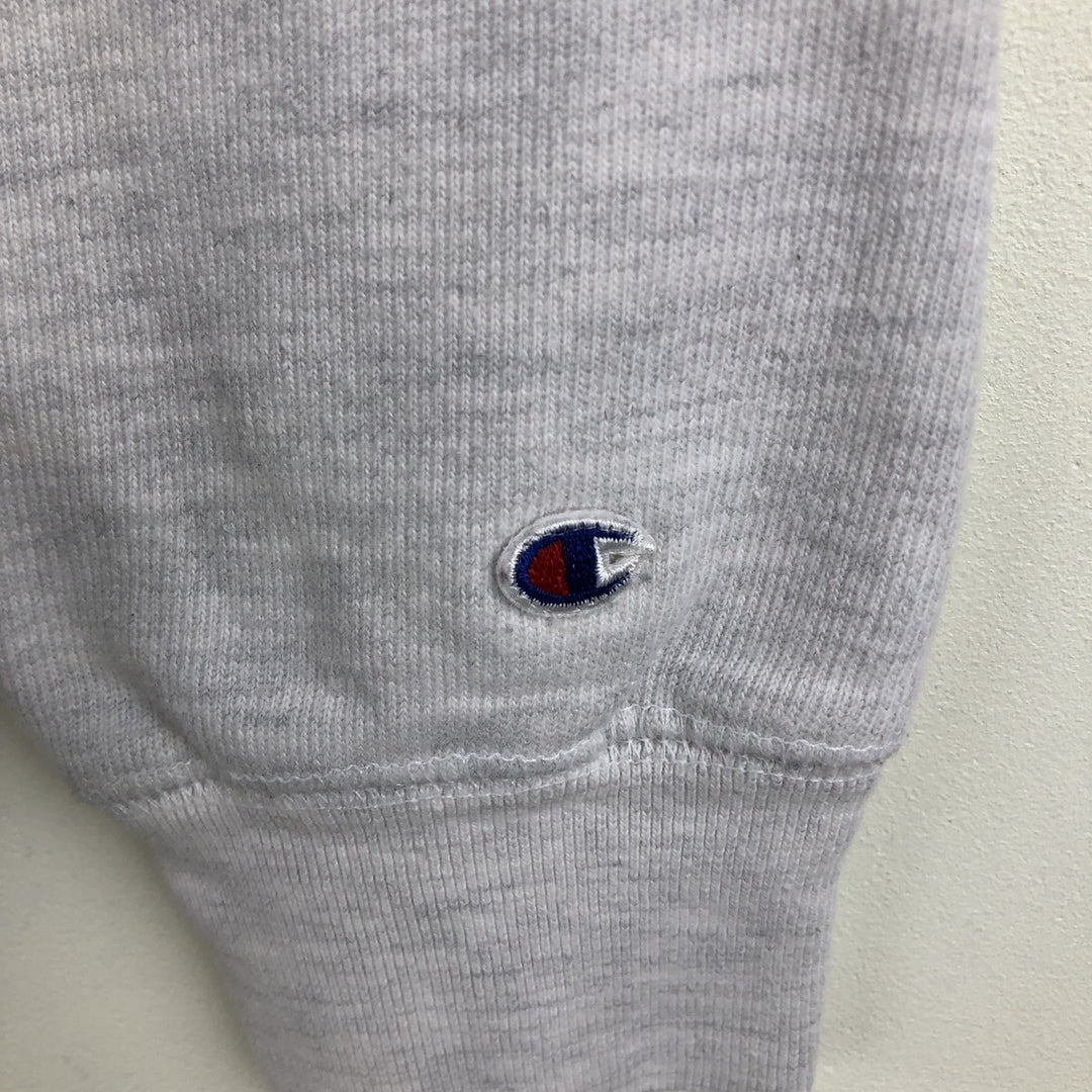 2000'S Champion Reverse Weave College Sweatshirt, Men's Size Medium cotton gray type Vintage Second Hand