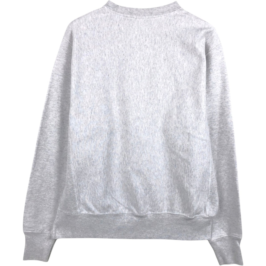 Champion Reverse Weave Printed Sweatshirt, Men's Size M (approx.), Triple Print unclear gray type Vintage Second Hand
