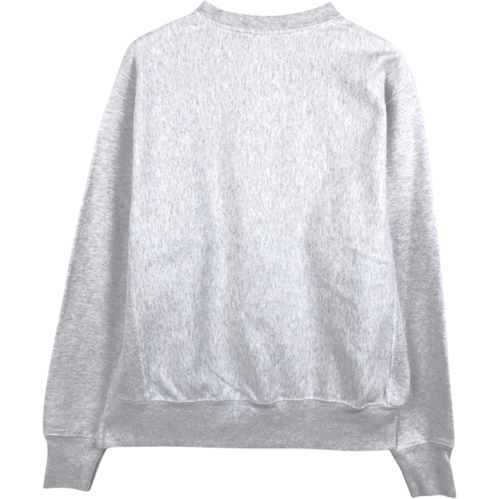 Champion Reverse Weave Printed Sweatshirt, Men's Size M (approx.), Triple Print unclear gray type Vintage Second Hand