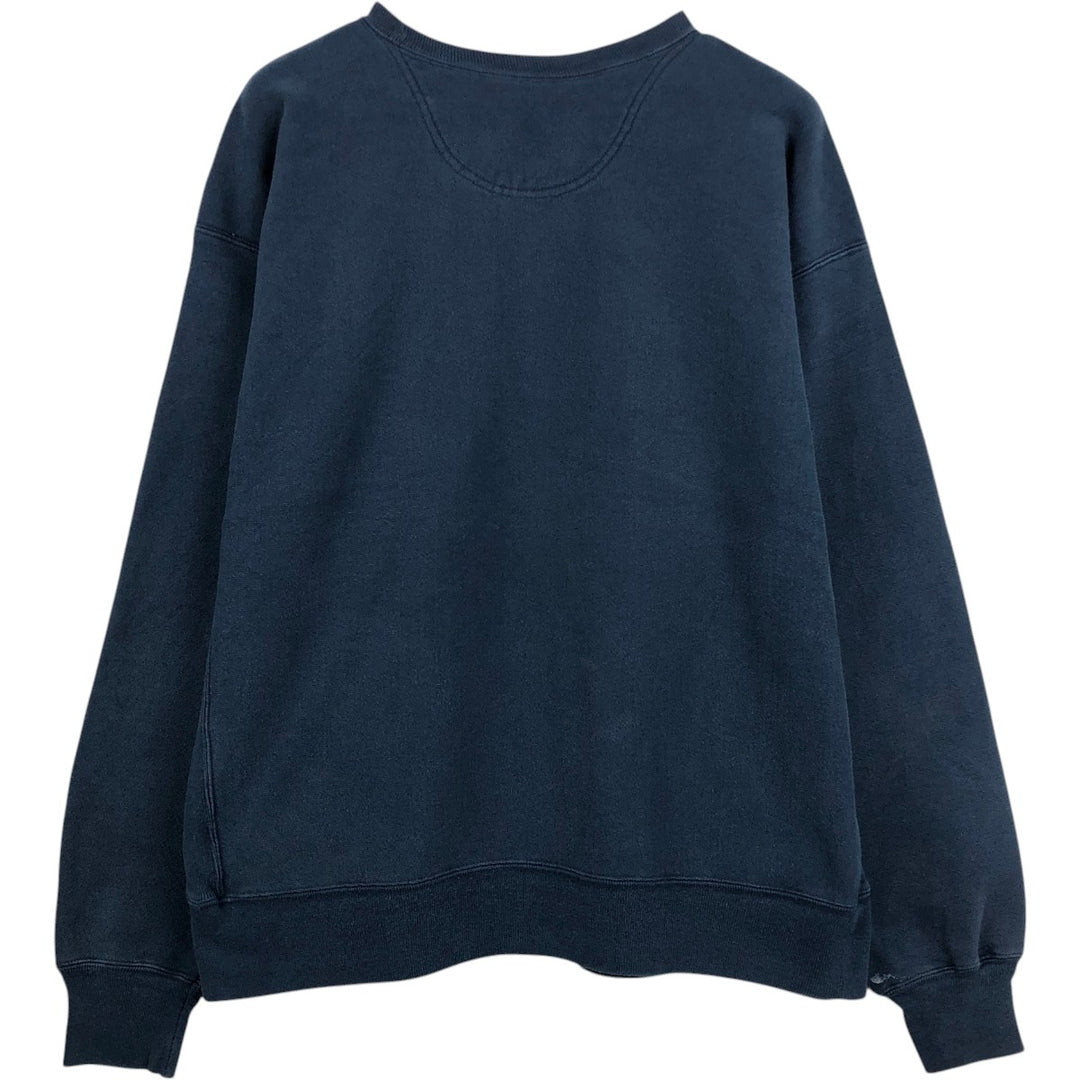 2000'S Champion Premium Reverse Weave Blank Sweatshirt, Men's Size XL unclear navy blue type Vintage Second Hand