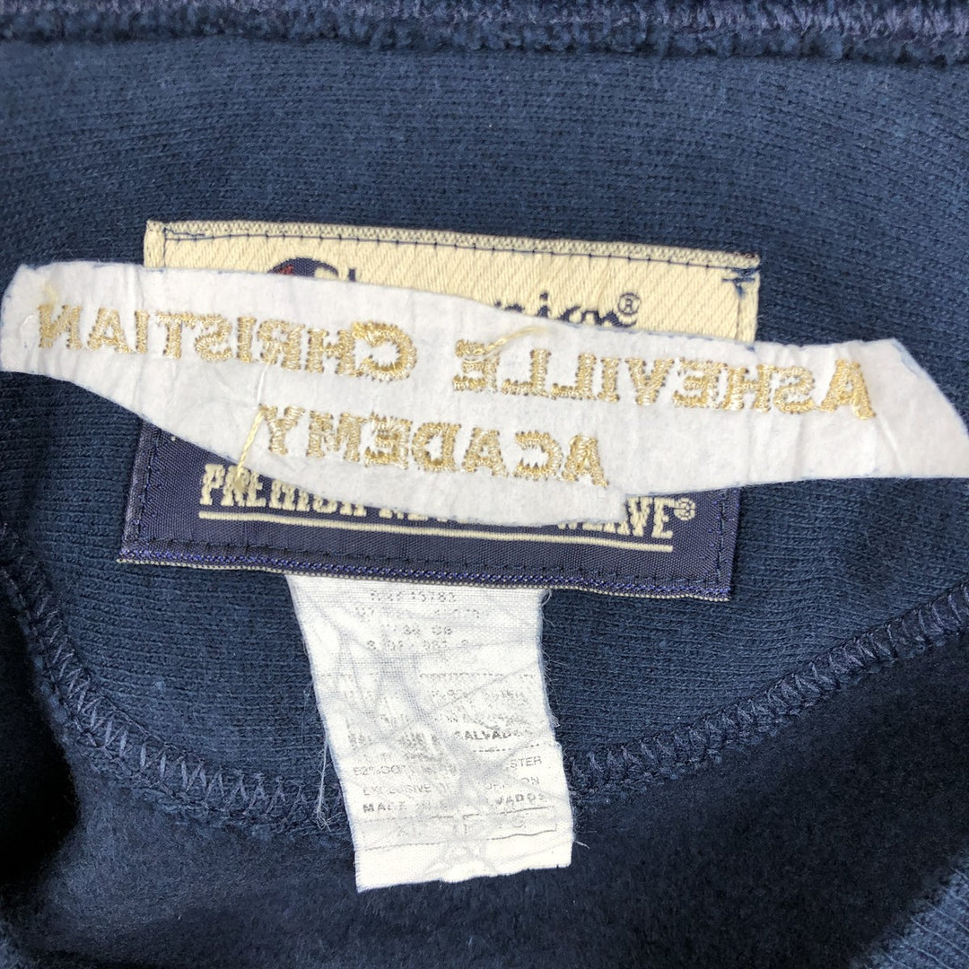 00'S Champion PREMIUM REVERSE WEAVE Premium Reverse Weave Sweatshirt Trainer Men's XL size unclear navy blue type Vintage Second Hand