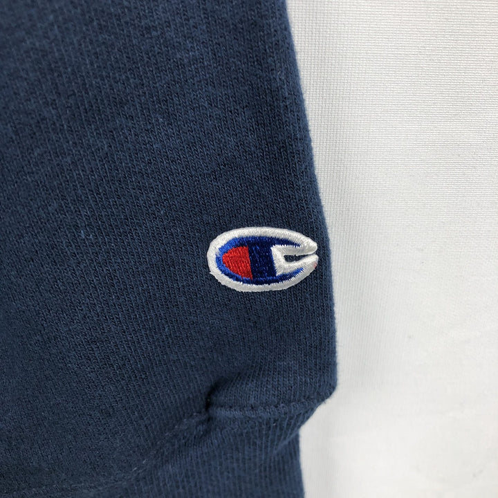 00'S Champion PREMIUM REVERSE WEAVE Premium Reverse Weave Sweatshirt Trainer Men's XL size unclear navy blue type Vintage Second Hand