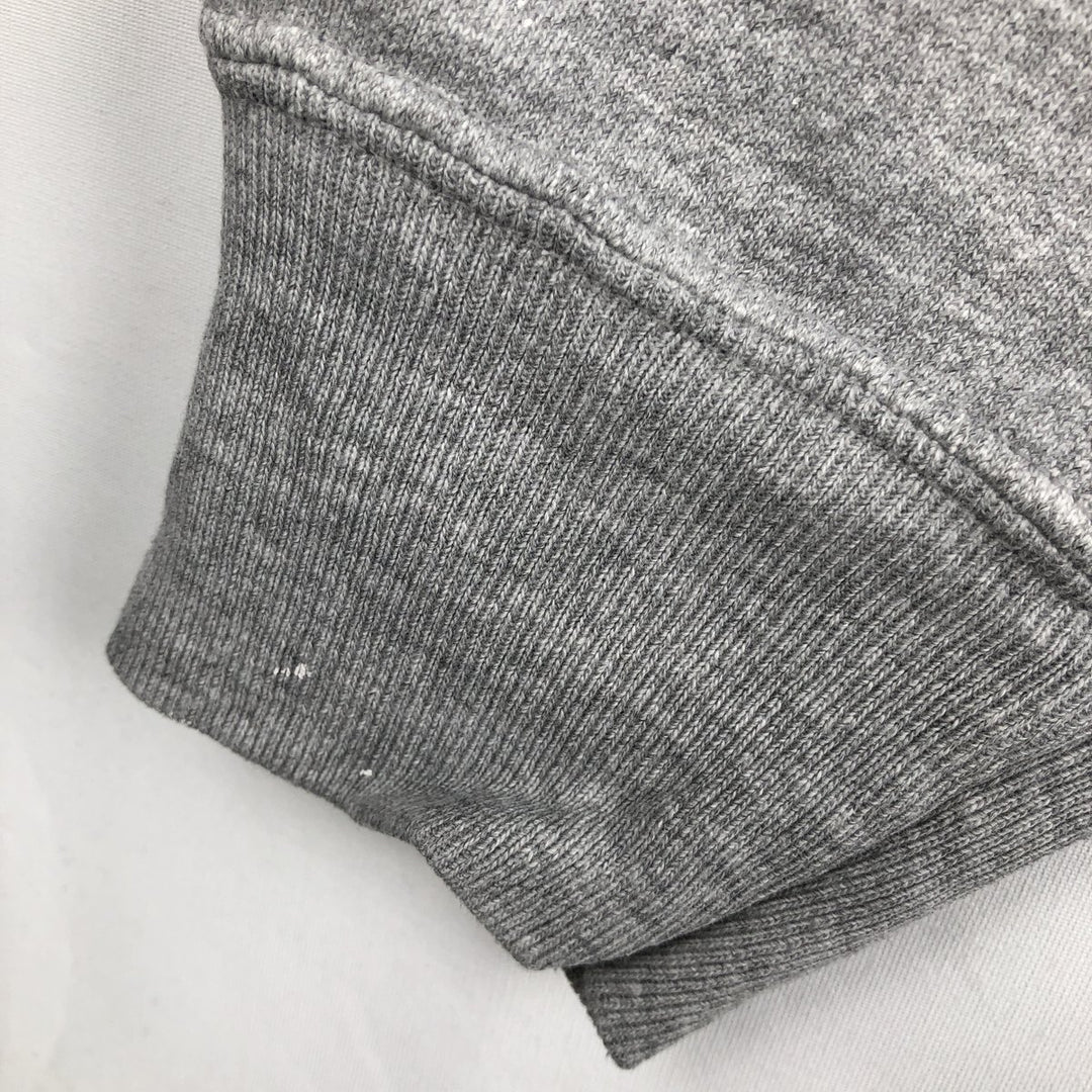 00'S Champion Premium Reverse Weave Advertising Sweatshirt Trainer Men's XL unclear gray type Vintage Second Hand