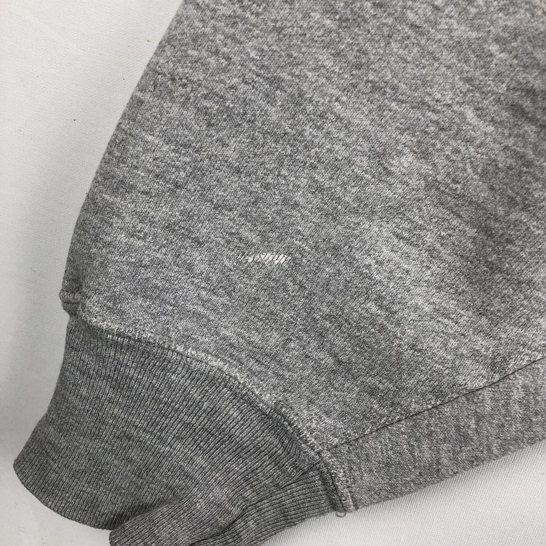 00'S Champion Premium Reverse Weave Advertising Sweatshirt Trainer Men's XL unclear gray type Vintage Second Hand