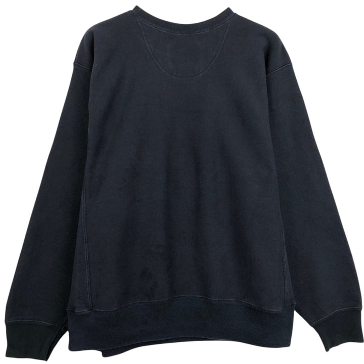 2000'S Champion Premium Reverse Weave One-Point Logo Sweatshirt (Men's Size M) cotton black type Vintage Second Hand