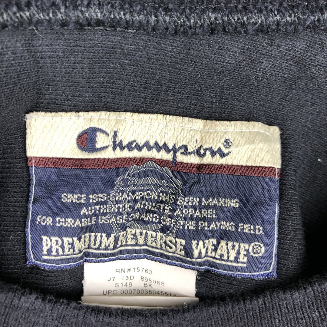 2000'S Champion Premium Reverse Weave One-Point Logo Sweatshirt (Men's Size M) cotton black type Vintage Second Hand