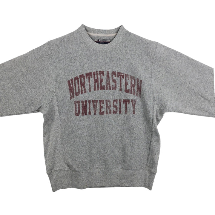 2000'S Champion Original Reverse Weave College Sweatshirt, Men's Size Small cotton gray type Vintage Second Hand