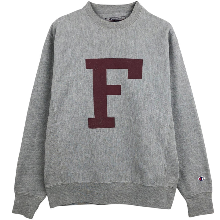 2000'S Champion Original Reverse Weave Sweatshirt (Men's Size S) cotton gray type Vintage Second Hand