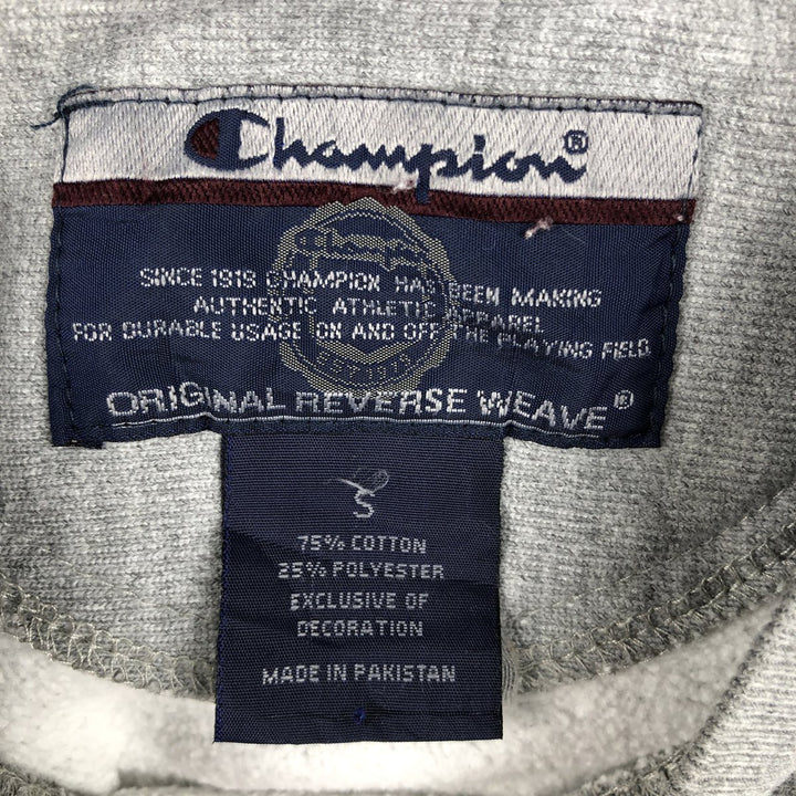 2000'S Champion Original Reverse Weave Sweatshirt (Men's Size S) cotton gray type Vintage Second Hand