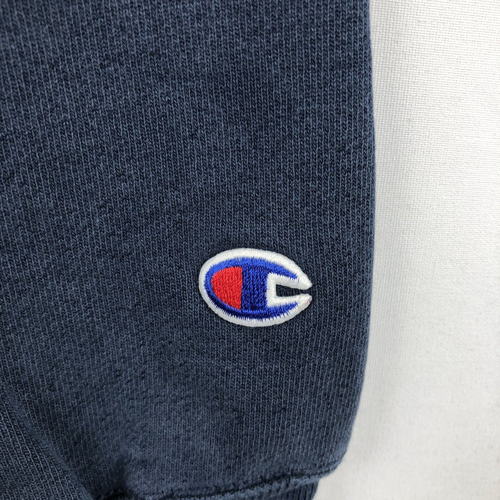 00'S Champion REVERSE WEAVE Reverse Weave College Sweatshirt Trainer Men's L size cotton navy blue type Vintage Second Hand