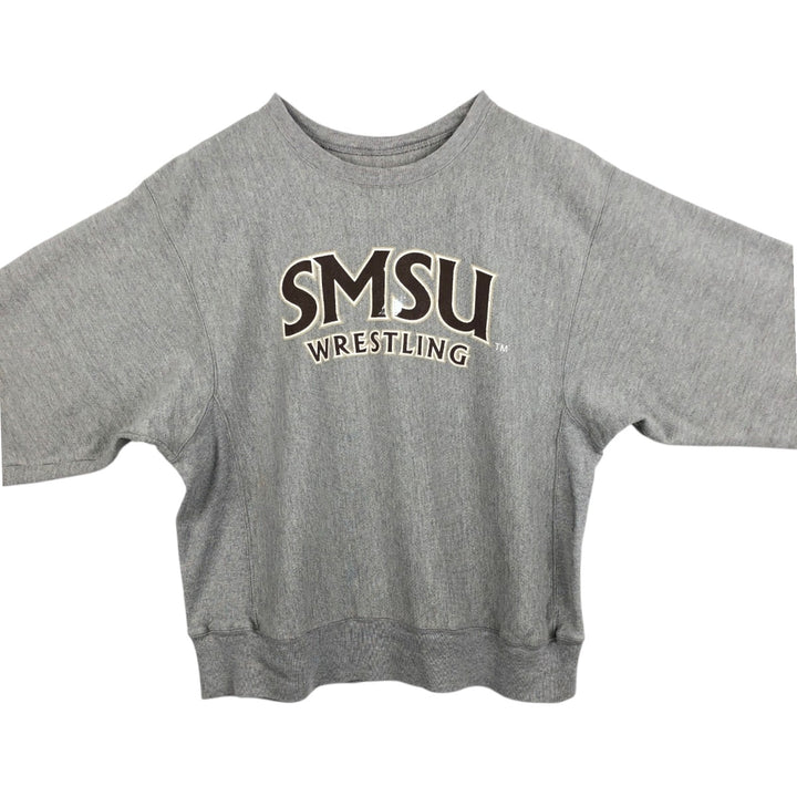 2000'S Champion Premium Reverse Weave College Sweatshirt, Men's Size Medium cotton gray type Vintage Second Hand