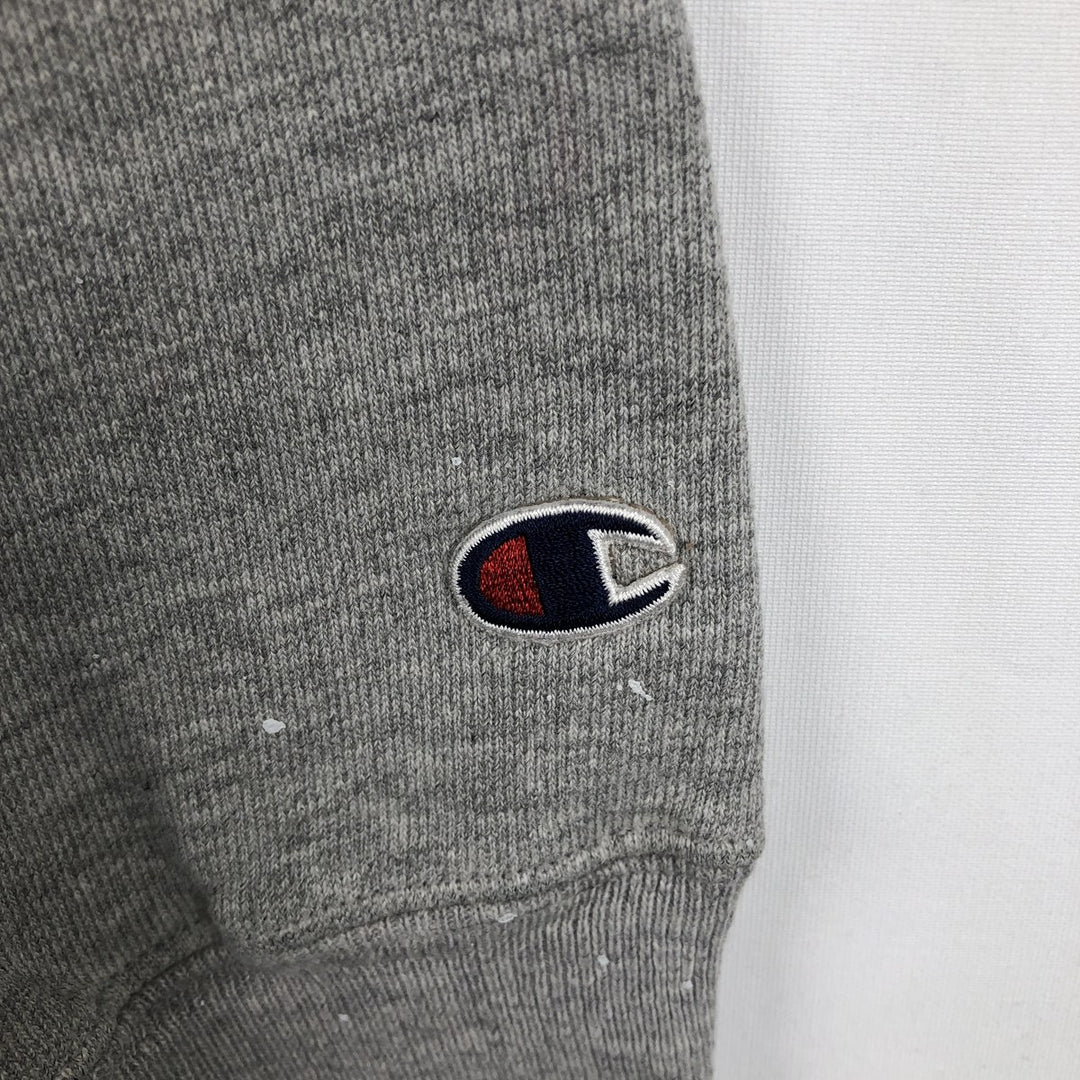 2000'S Champion Premium Reverse Weave College Sweatshirt, Men's Size Medium cotton gray type Vintage Second Hand