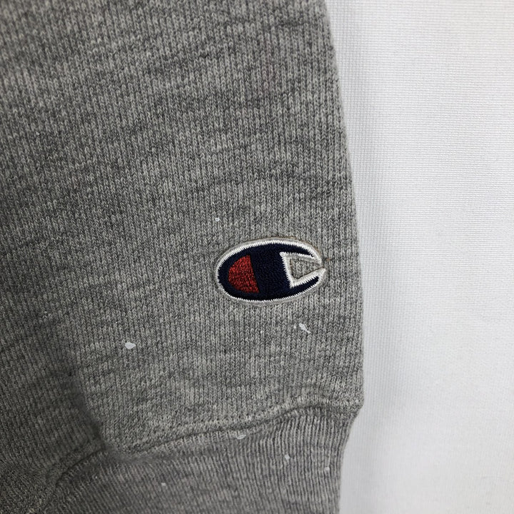 2000'S Champion Premium Reverse Weave College Sweatshirt, Men's Size Medium cotton gray type Vintage Second Hand