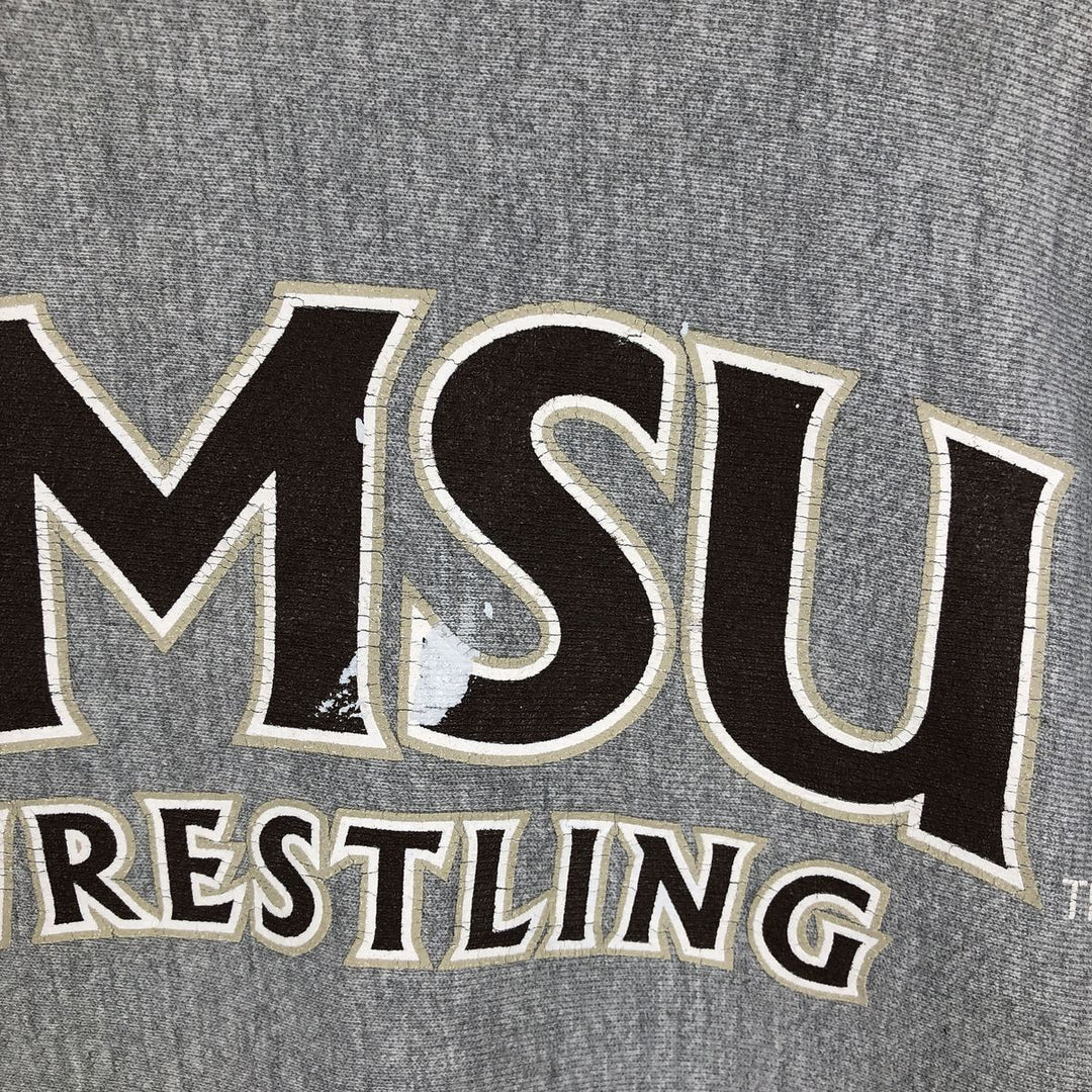 2000'S Champion Premium Reverse Weave College Sweatshirt, Men's Size Medium cotton gray type Vintage Second Hand