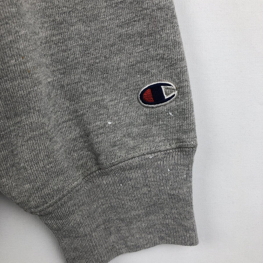 2000'S Champion Premium Reverse Weave College Sweatshirt, Men's Size Medium cotton gray type Vintage Second Hand