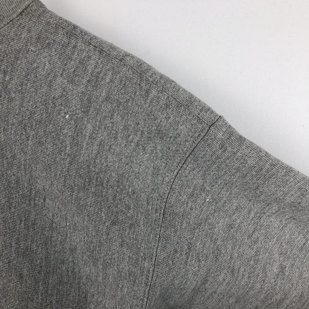 2000'S Champion Premium Reverse Weave College Sweatshirt, Men's Size Medium cotton gray type Vintage Second Hand