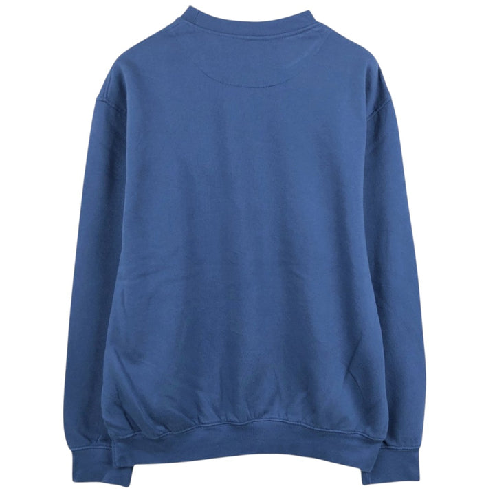 00'S Nike One Point Logo Sweatshirt Trainer Men's L size cotton blue type Vintage Second Hand