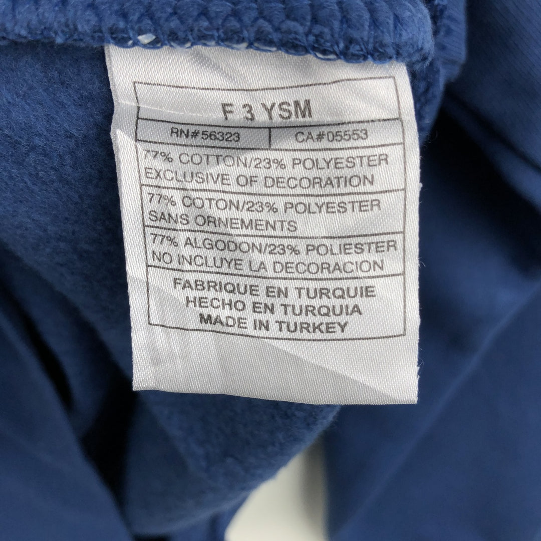00'S Nike One Point Logo Sweatshirt Trainer Men's L size cotton blue type Vintage Second Hand