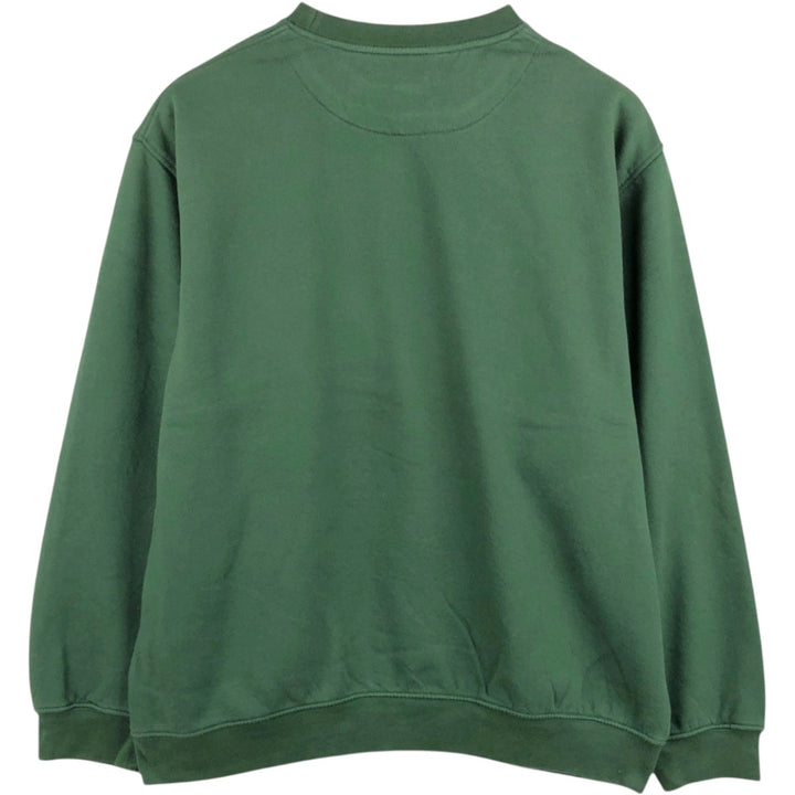 Nike One Point Logo Sweatshirt, Trainer, Men's Size L cotton green type Vintage Second Hand