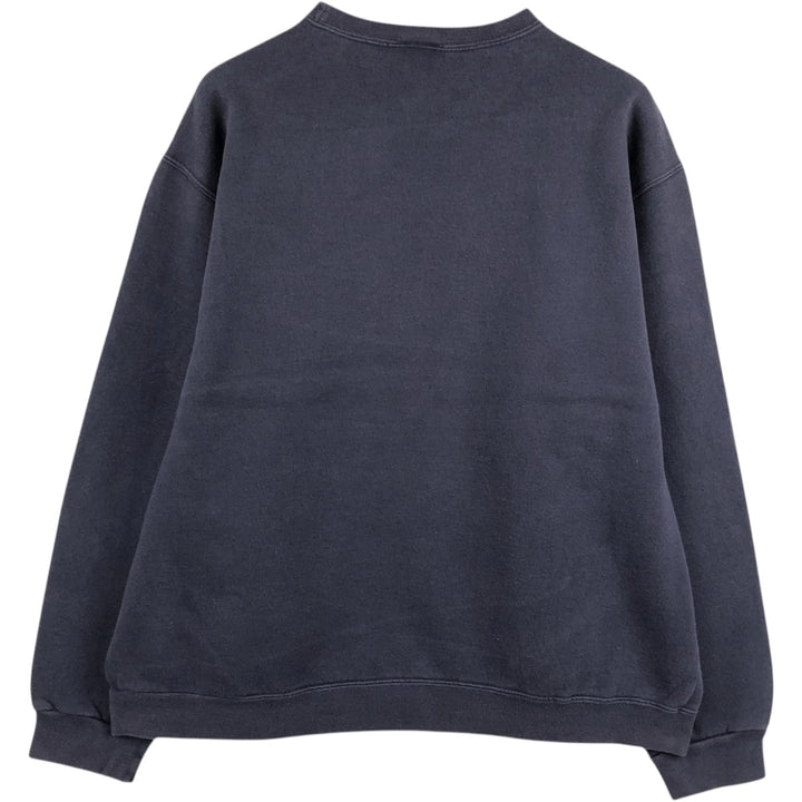 Nike One Point Logo Sweatshirt, Trainer, Men's XL cotton navy blue type Vintage Second Hand