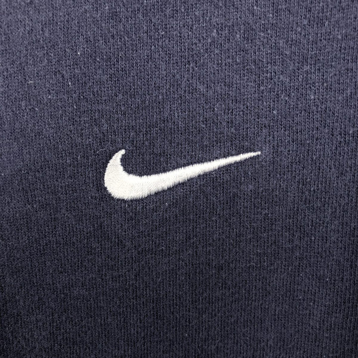 Nike One Point Logo Sweatshirt, Trainer, Men's XL cotton navy blue type Vintage Second Hand