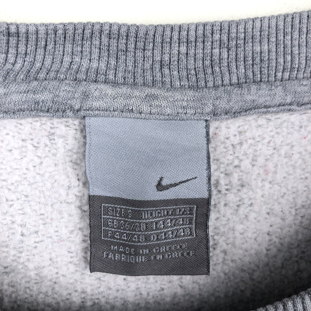 2000'S Nike Logo Sweatshirt (Men's Size S) unclear gray type Vintage Second Hand
