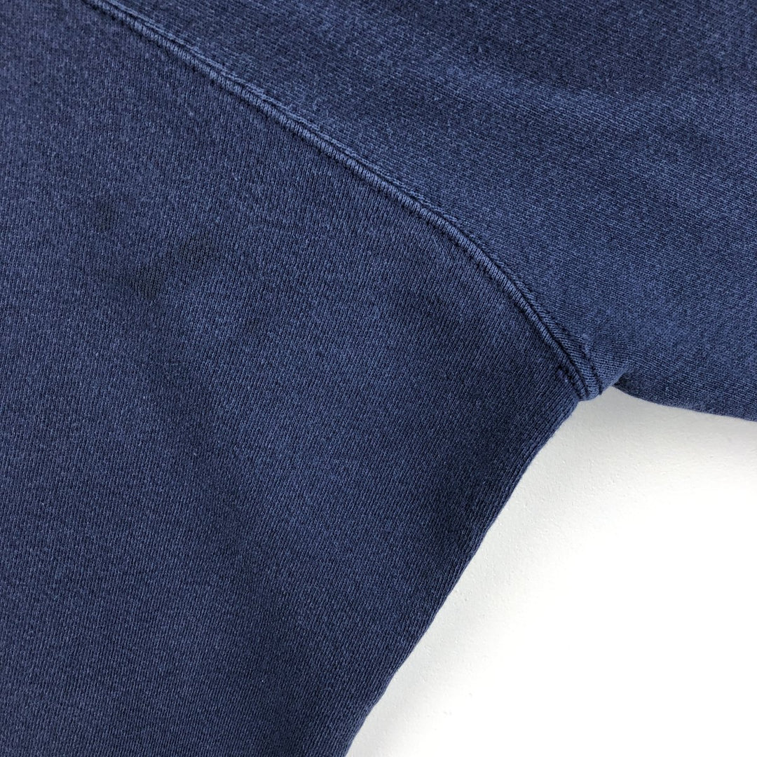 90'S Nike One Point Logo Sweatshirt, Men's XL Size Vintage cotton navy blue type Vintage Second Hand