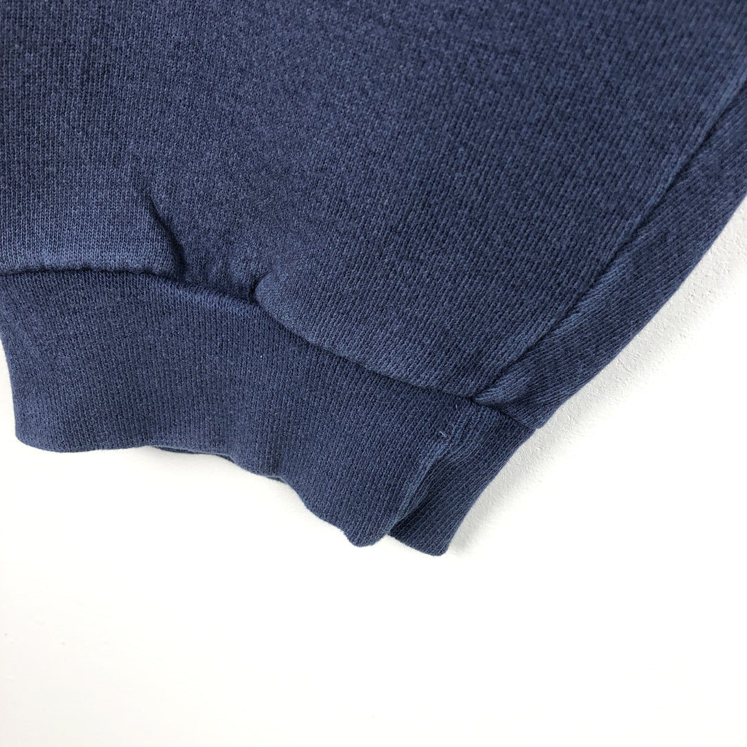 90'S Nike One Point Logo Sweatshirt, Men's XL Size Vintage cotton navy blue type Vintage Second Hand