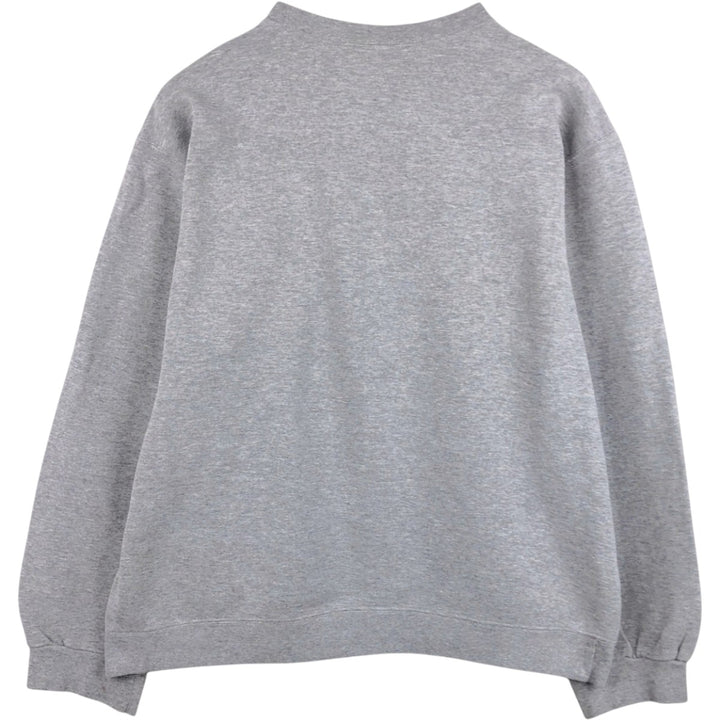 90s-00'S Nike One-Point Logo Sweatshirt, Men's XL, Vintage cotton gray type Vintage Second Hand