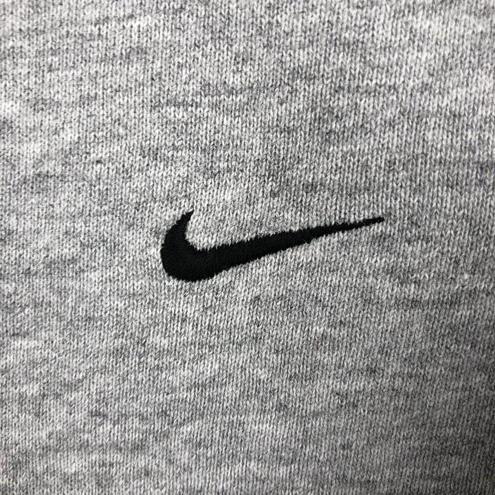 90s-00'S Nike One-Point Logo Sweatshirt, Men's XL, Vintage cotton gray type Vintage Second Hand
