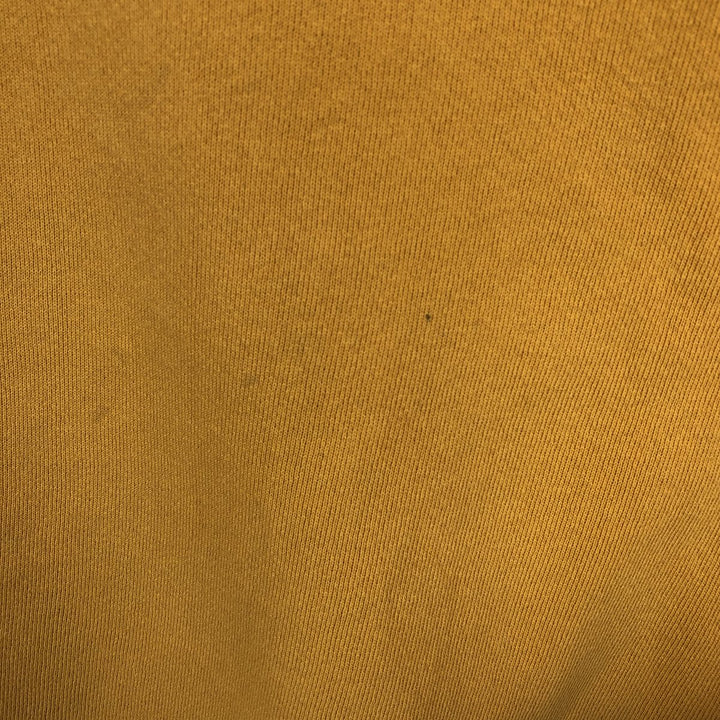 90'S Nike One Point Logo Sweatshirt Trainer Made in USA Men's L Size Vintage cotton yellow type Vintage Second Hand