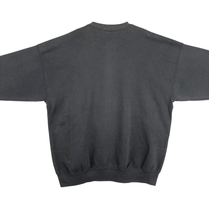 90'S Hanes NFL Carolina Panthers Logo Sweatshirt, Men's Size XL (approx.), Vintage cotton black type Vintage Second Hand