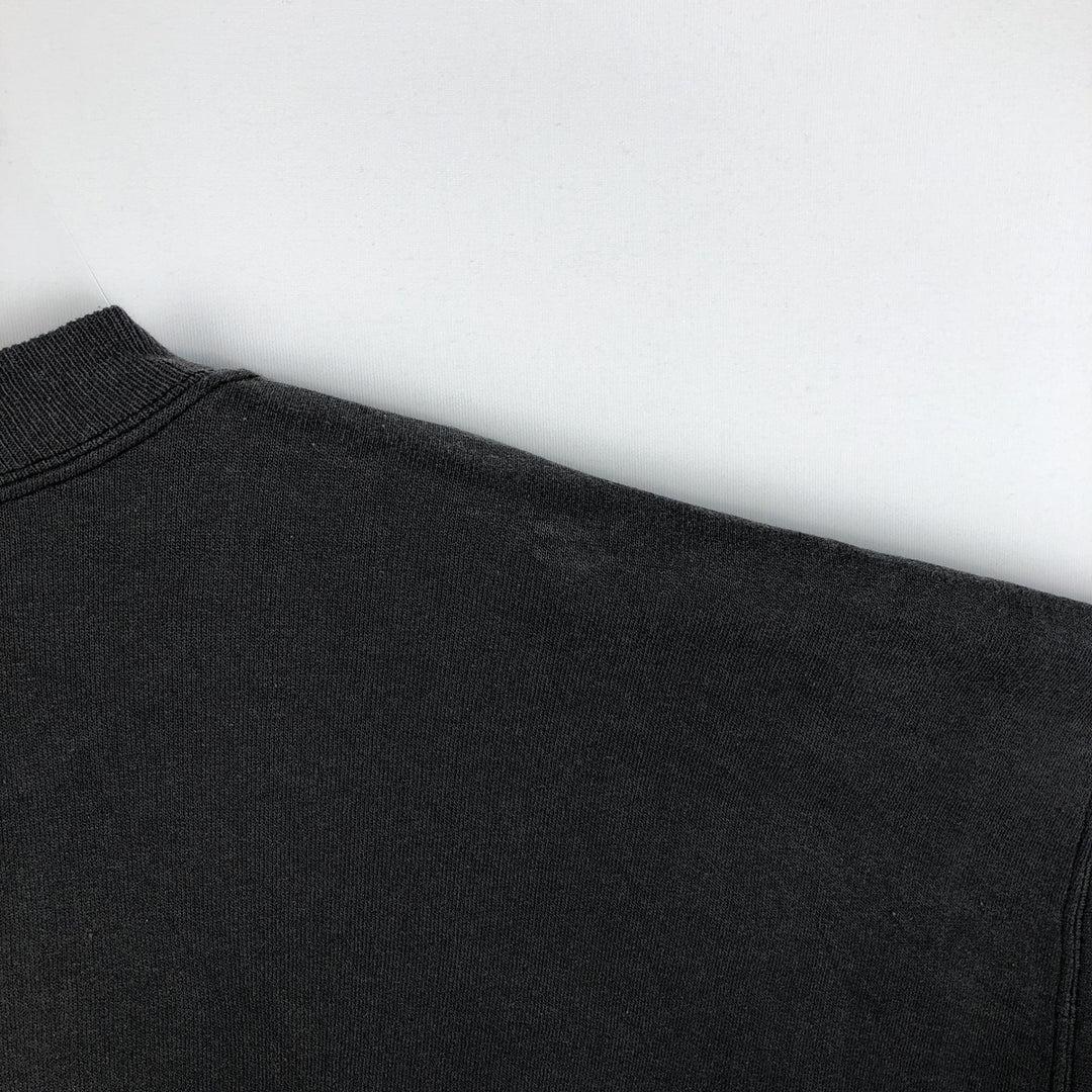 90'S Hanes NFL Carolina Panthers Logo Sweatshirt, Men's Size XL (approx.), Vintage cotton black type Vintage Second Hand