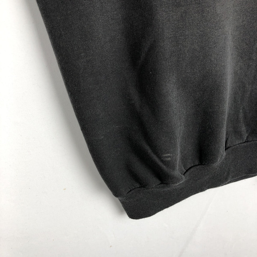 90'S Hanes NFL Carolina Panthers Logo Sweatshirt, Men's Size XL (approx.), Vintage cotton black type Vintage Second Hand