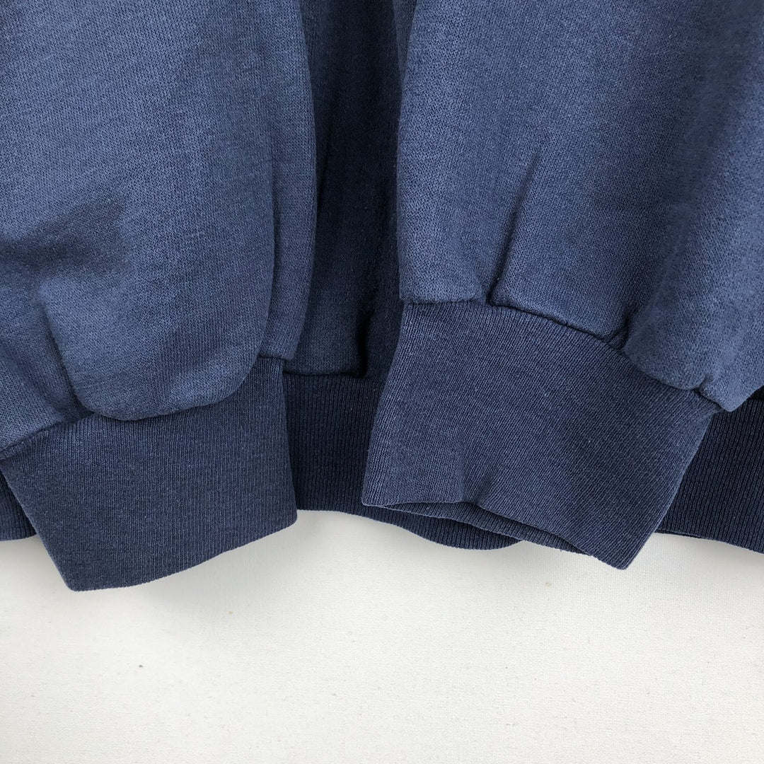 Trench NFL CHICAGO BEARS logo sweatshirt, made in USA, men's size XL. polyester navy blue type Vintage Second Hand