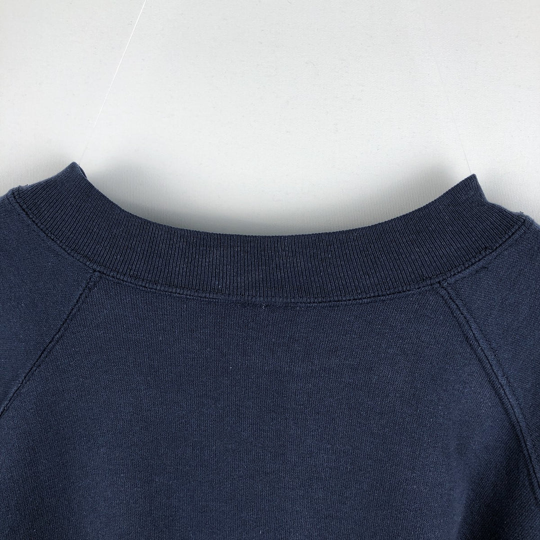 Trench NFL CHICAGO BEARS logo sweatshirt, made in USA, men's size XL. polyester navy blue type Vintage Second Hand