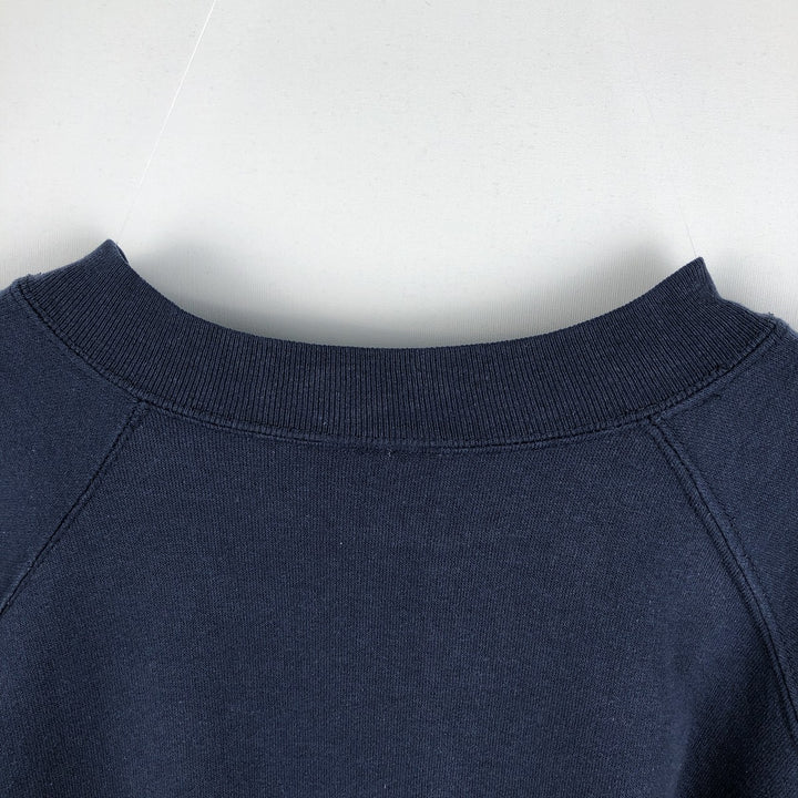 Trench NFL CHICAGO BEARS logo sweatshirt, made in USA, men's size XL. polyester navy blue type Vintage Second Hand