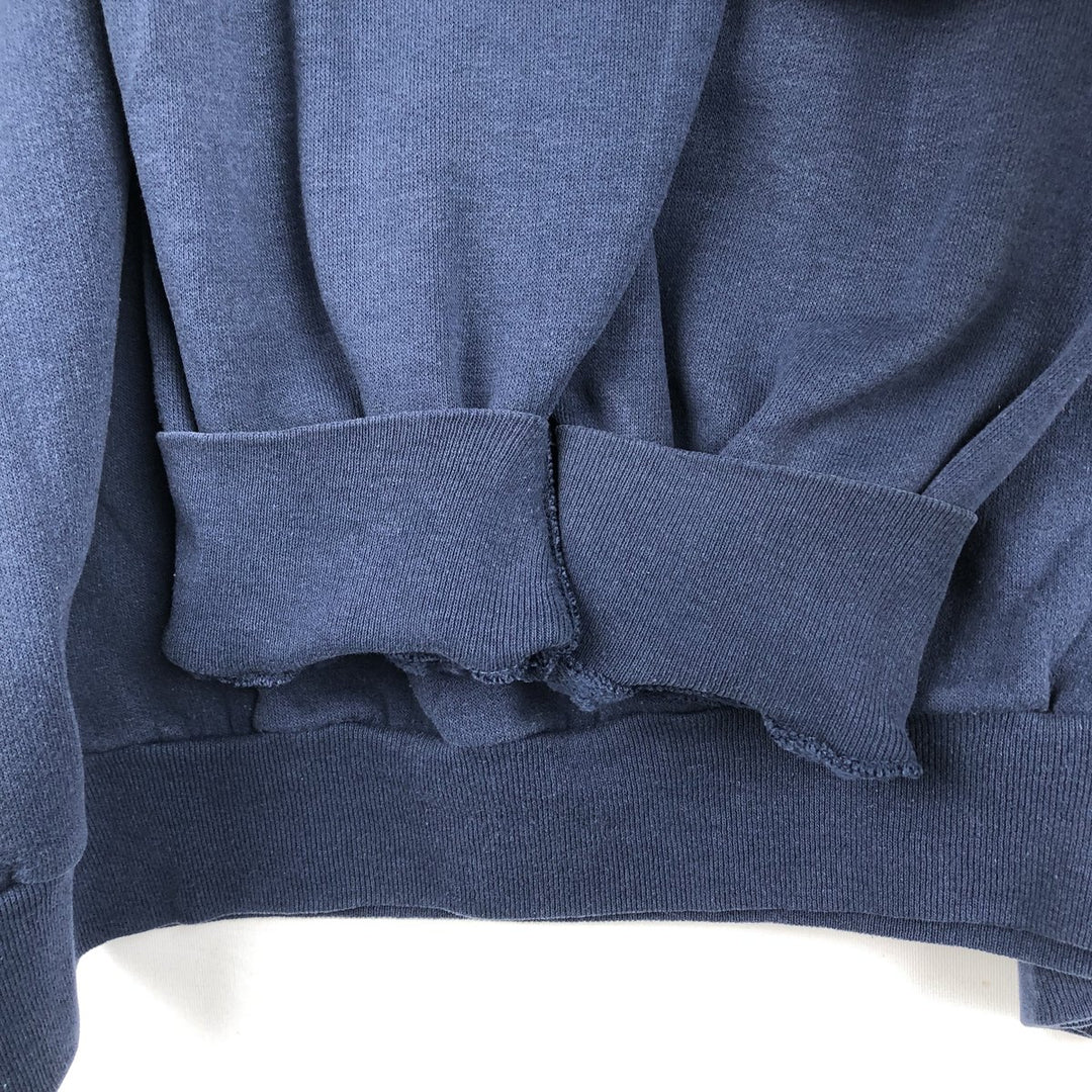 Trench NFL CHICAGO BEARS logo sweatshirt, made in USA, men's size XL. polyester navy blue type Vintage Second Hand