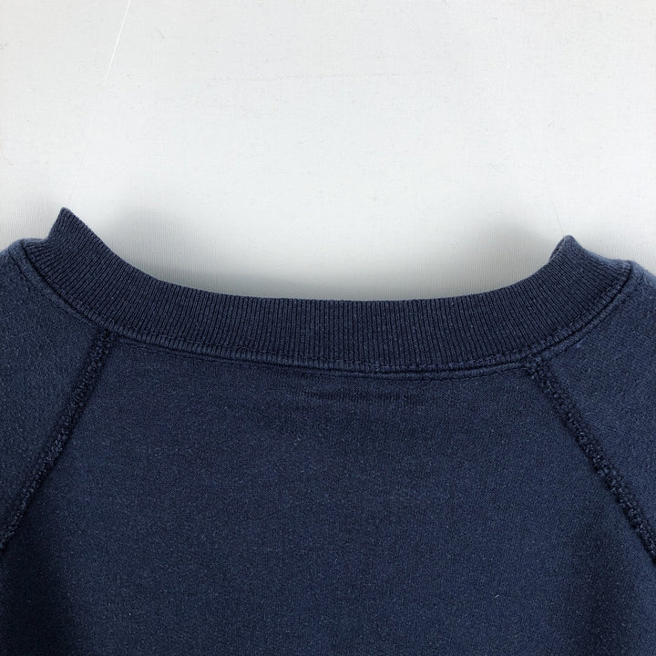 80'S TRENCH NFL CHICAGO BEARS Logo Sweatshirt, Made in USA, Men's XL equivalent, Vintage polyester navy blue type Vintage Second Hand