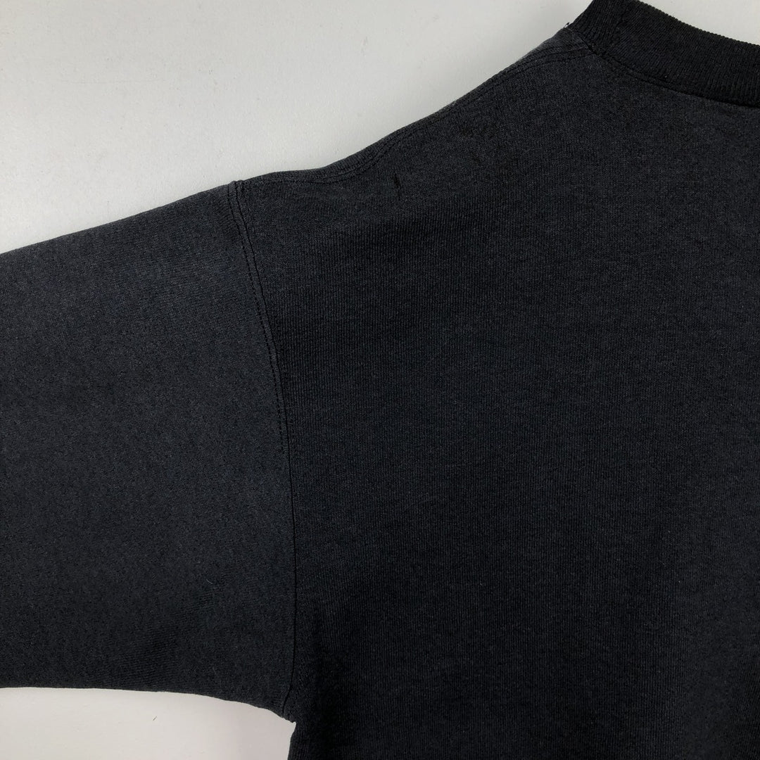 1990'S NFL Pittsburgh Steelers Logo Sweatshirt, Men's Size L (approx.), Vintage unclear black type Vintage Second Hand