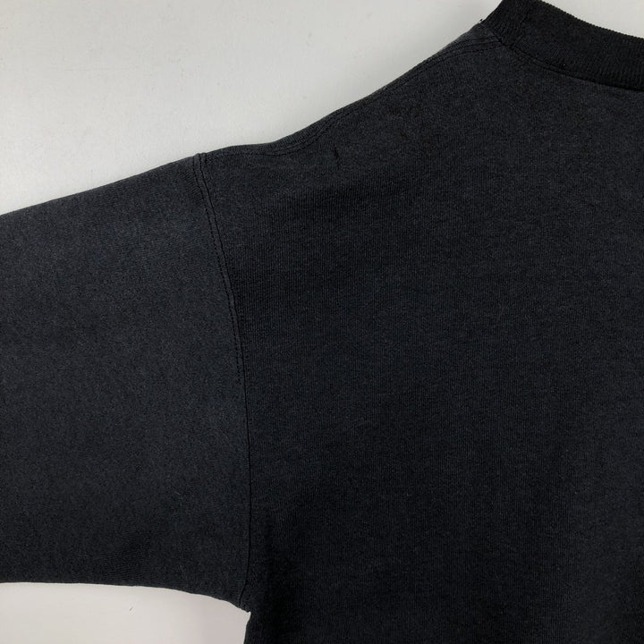 1990'S NFL Pittsburgh Steelers Logo Sweatshirt, Men's Size L (approx.), Vintage unclear black type Vintage Second Hand