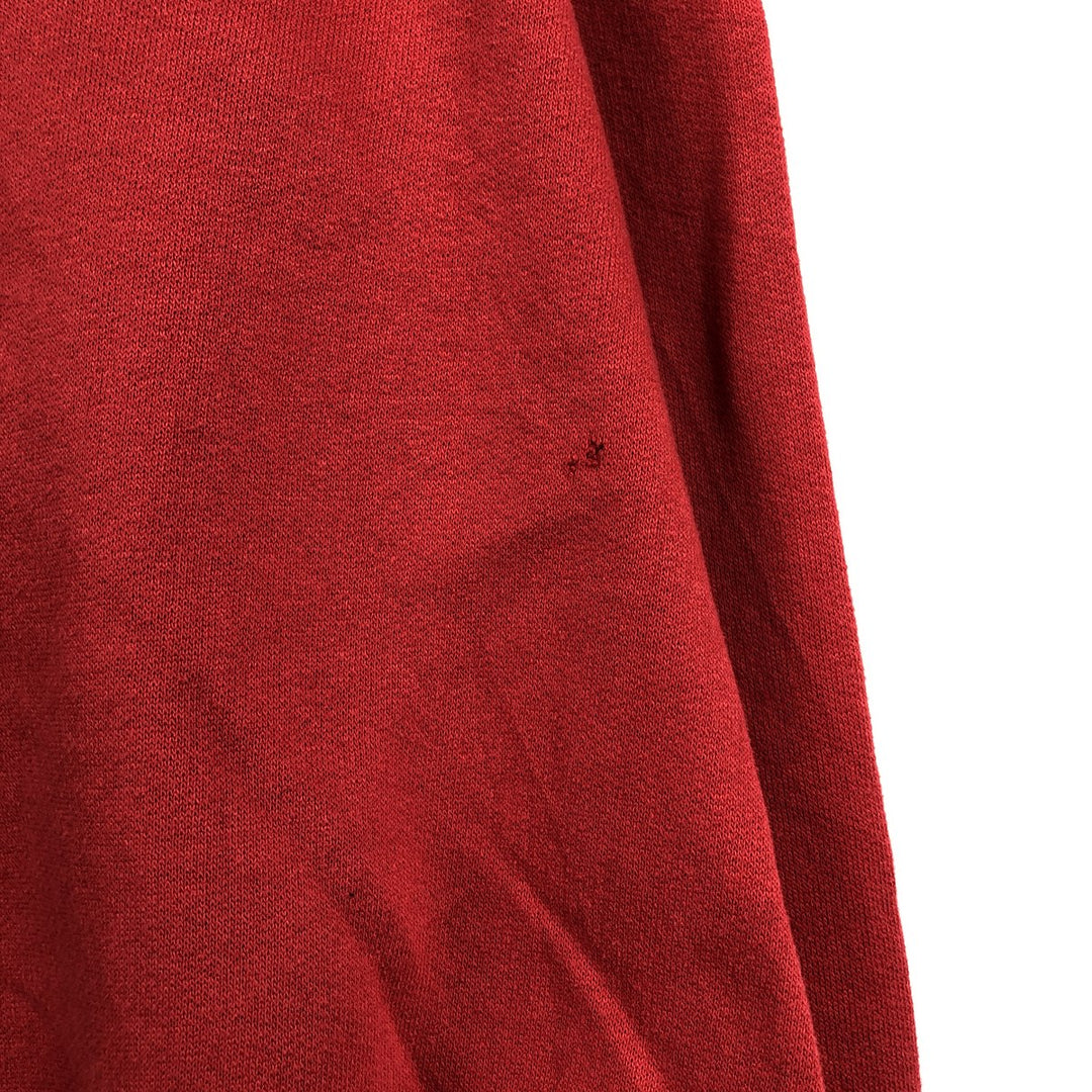 90'S TEAM RATED NBA CHICAGOBULLS Logo Sweatshirt, Made in USA, Men's XL equivalent, Vintage cotton red type Vintage Second Hand