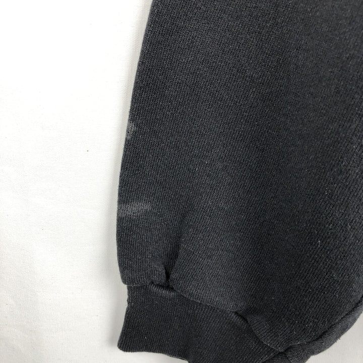 LOGO7 NFL OAKLAND RAIDERS Logo Sweatshirt (Men's XL equivalent) cotton black type Vintage Second Hand