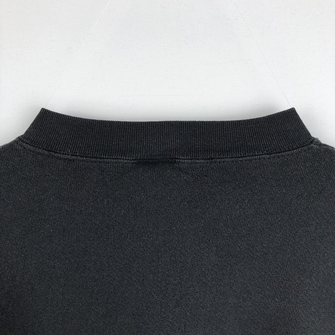 LOGO7 NFL OAKLAND RAIDERS Logo Sweatshirt (Men's XL equivalent) cotton black type Vintage Second Hand
