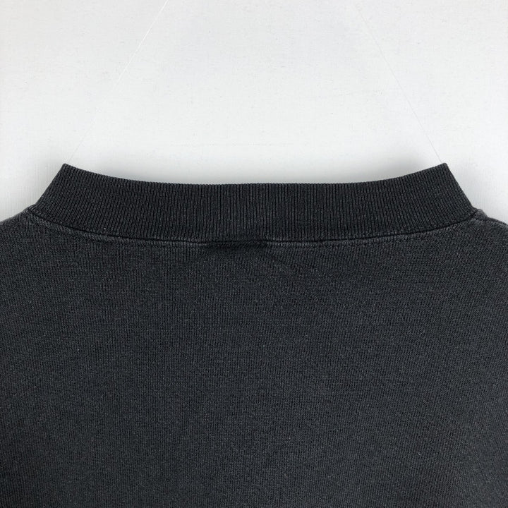 LOGO7 NFL OAKLAND RAIDERS Logo Sweatshirt (Men's XL equivalent) cotton black type Vintage Second Hand