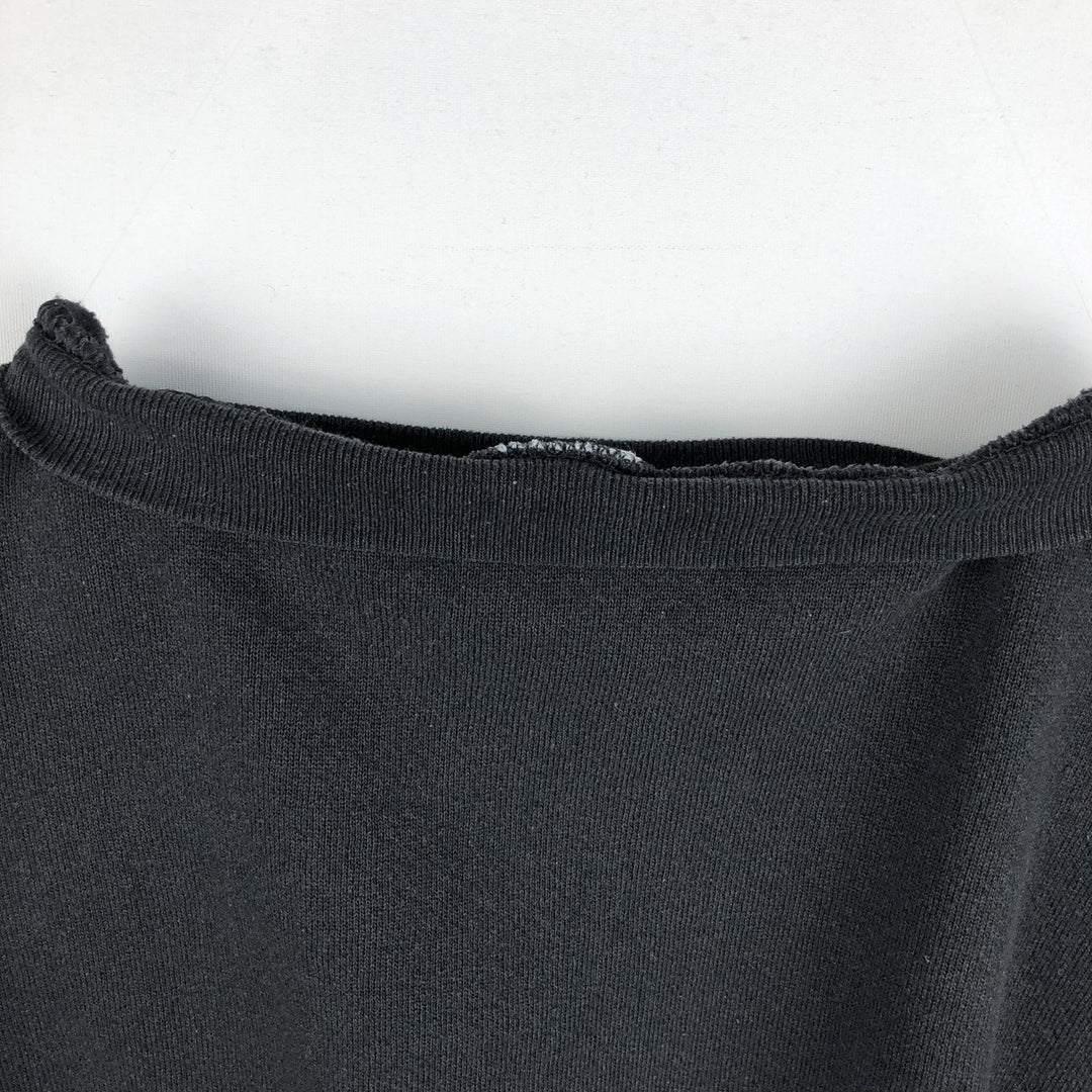 LOGO7 NFL OAKLAND RAIDERS Logo Sweatshirt (Men's XL equivalent) cotton black type Vintage Second Hand